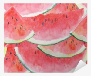 Seamless Pattern With Watermelon - Watermelon