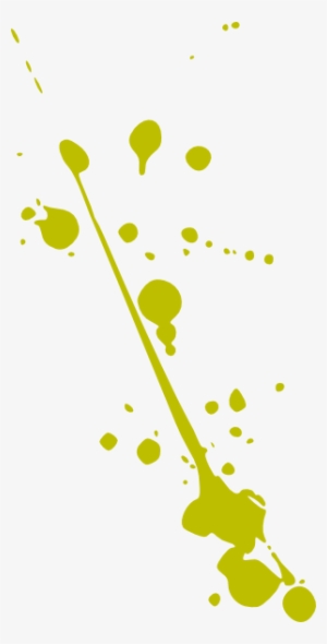 Yellow Clip Art At Clker Com Vector - Gotas De Tinta Png