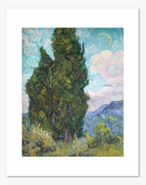 Vincent Van Gogh, Cypresses, 1889, Fine Art Prints - Great Big Canvas 'cypresses' By Vincent Van Gogh Painting