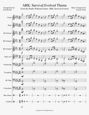 Survival Evolved Theme Sheet Music Composed By Music - Music