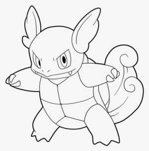 Wartortle - Pokemon Colouring Pages Wartortle