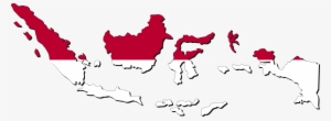 indonesia clipart indonesia map outline - indonesia flag