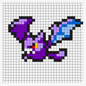 #169 Crobat - Pixel Art Pokemon Crobat