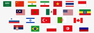 saudi arabia, china, india, iran, vietnam, thailand, - flag