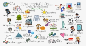 Thankful For - You Thankful For Esl