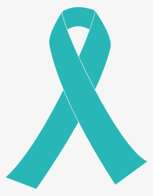 Ribbon For Cervical Cancer Clip Art At Clker - Cervical Cancer Ribbon Png