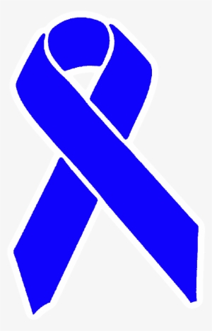Blue Awareness Ribbon Sticker - Blue Awareness Ribbon