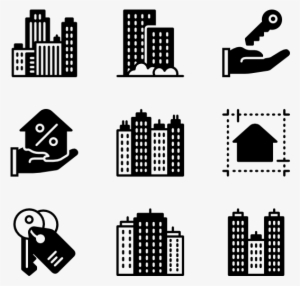 Real Estate 40 Icons - Real Estate Icon Png