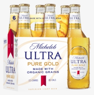 Michelob Ultra Pure Gold, Made With Organic Grains - Michelob Ultra Pure Gold