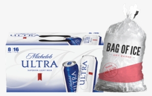 00 For Michelob Ultra® And Ice - Michelob Ultra Light Beer, 8 Pack, 16 Fl Oz