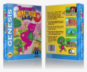 Sega Genesis Barney's Hide & Seek Game Sega Megadrive - Barney's Hide & Seek Game Sega Genesis Complete