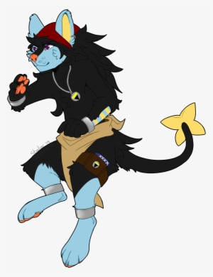 Miguel The Luxray - Cartoon