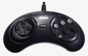 Sega Genesis Mk-1653 Controller - Transparent Sega Genesis Controller