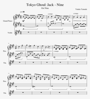 Nine Sheet Music Composed By Yutaka Yamada 1 Of - Sheet Music