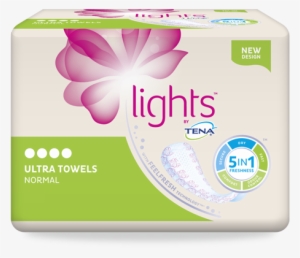 Lights By Tena Ultra Towels Normal Bladder Weakness - Lights Tena 5 In 1