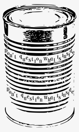Canned Food - Canned Food Clip Art Transparent