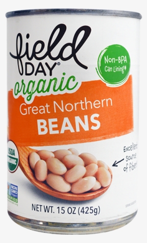 Field Day Beans Great Northern Organic Canned Food-15 - Field Day Organic Canned Beans