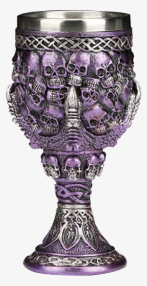 Purple Skulls Dragon Claw Goblet - Game Of Thrones Dragonclaw Goblet