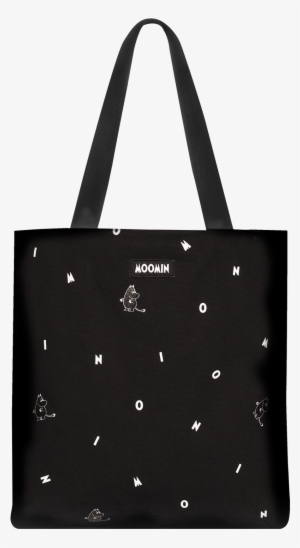 Moomin Drawstring Bag Black Shadows Moomin Shopper - Tote Bag Icon Png
