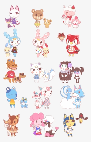 Crossover Of Animal Crossing And - Animal Crossing And Pokemon