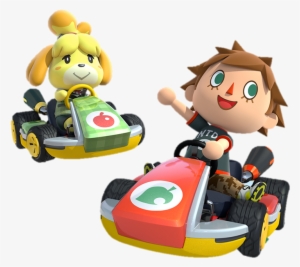 Animal Crossing - Animal Crossing Villager Mario Kart