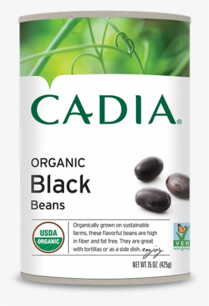 Canned Goods Black Beans - Cadia Nutrition Facts