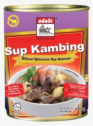 Sup Kambing Adabi Canned Foods, Canning, Home Canning, - Adabi Canned Food