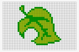 Animal Crossing Leaf Pixel Art