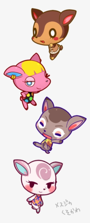 50 Images About Animal Crossing On We Heart It - Animal Crossing Deer Characters