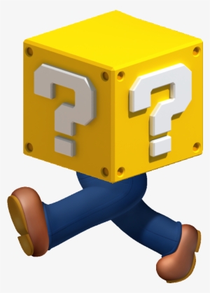 Luigi Clipart Coin - Mario Question Block