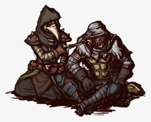Plague Doctor And Leper “ - Darkest Dungeon Leper And Plague Doctor