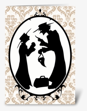 The Plague Doctor's Son Greeting Card - Greeting Card