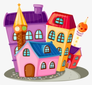 Cartoon Housevector - Cartoon Images Of Housing