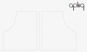 Zip Up Hoodie Pocket Template - Diagram