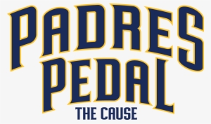 Padres Pedal The Cause Logo Type - Padres Pedal The Cause Logo