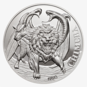 Chimera Mythological Animals 2 Oz Silver Coin 1500 - Coin