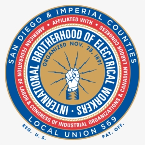 Ibew569 Logo - International Brotherhood Of Electrical Workers