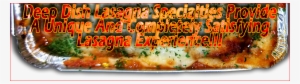 Healthy Eggplant Lasagna Tray - Dish