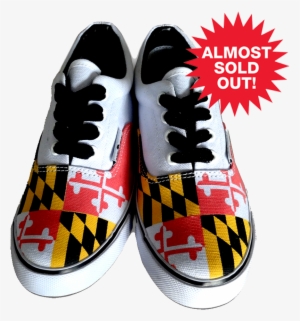 Route One Apparel's Newest Product, Maryland Flag Shoes, - Slip-on Shoe