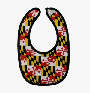 Maryland Flag / Baby Bib - Maryland Flag - 8x12"