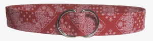Red Fabric Bandana Belt By Oliver Green - Handbag