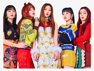 Red Velvet Png Stickers Transparent Kpop Edit Aesthetic - Red Velvet Rookie Album