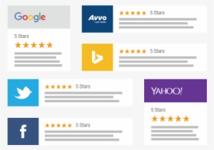 Image Showing Reviews Spanning Multiple Local And Review - Google Logo
