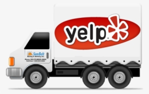 Icontruck Wht Yelp - Review Us On Yelp Logo