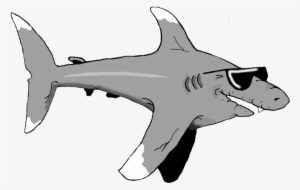 Clipart Shark Grandpa - Grandpa Shark Cartoon