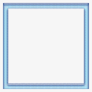 Blue Square Frame - Symmetry