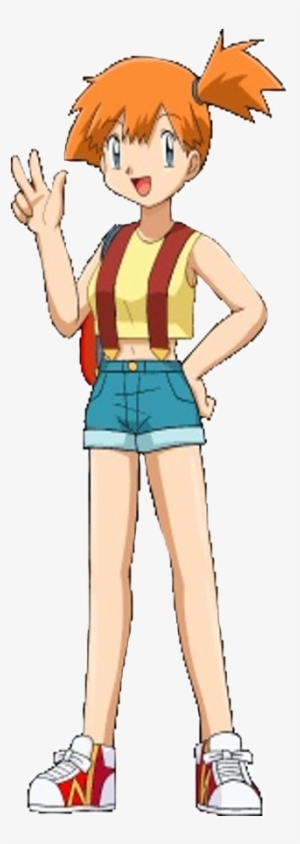 Misty Is The First Girl To Ever Travel With Ash - Misty Pokemon Png