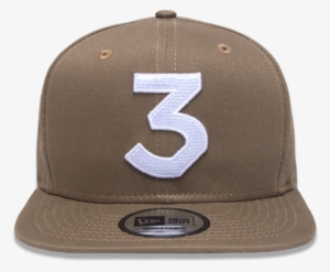 Chance Hat, 3 Hat, New Era Cap, Rapper Hat, Chance - Chance The Rapper Tan Hat