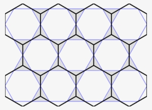 Relationship Between The Honeycomb And Kagome Lattices - Kagome Lattice