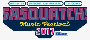 Sasquatch 2017 Music Festival Lineup - Sasquatch Festival Logo